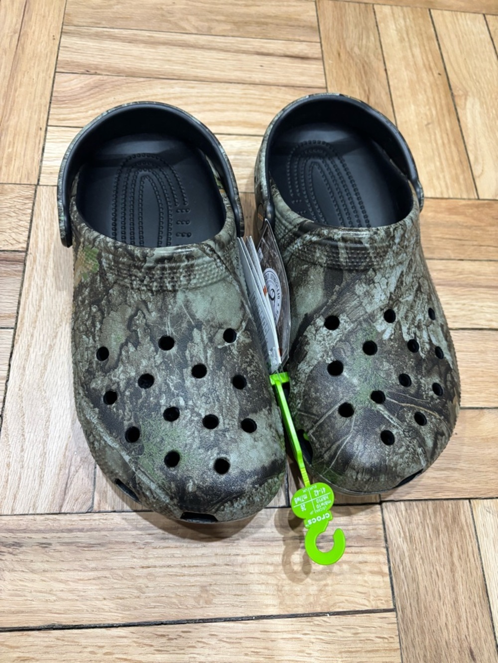 Realtree APX  Classic Clog Camo Lightweight Crocs M8 W10